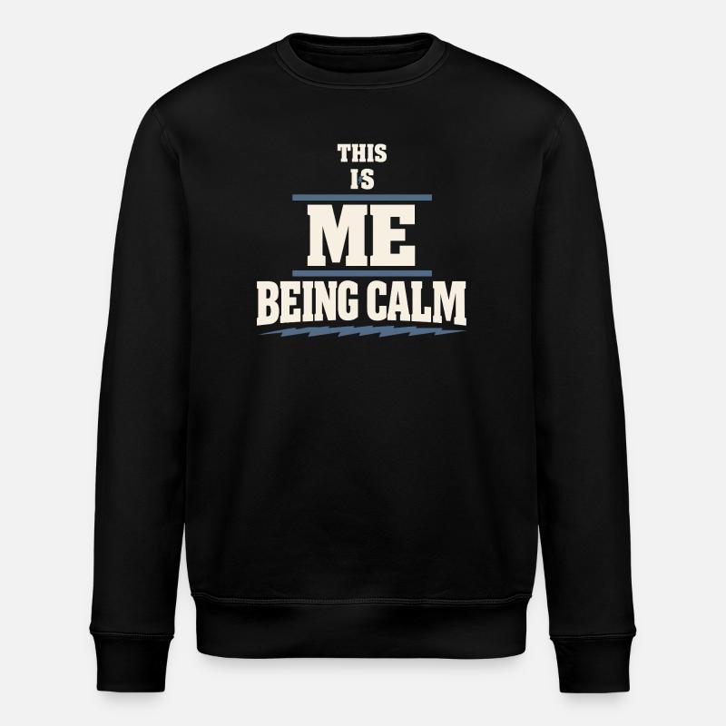 Perimenopause Humor Perimenopause - Stanley/Stella ROLLER Unisex Organic Sweatshirt - black