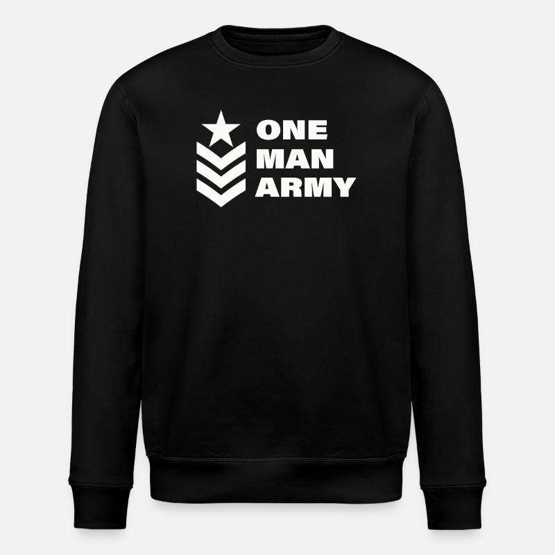 Un homme - Sweat bio ROLLER Stanley/Stella Unisexe - noir