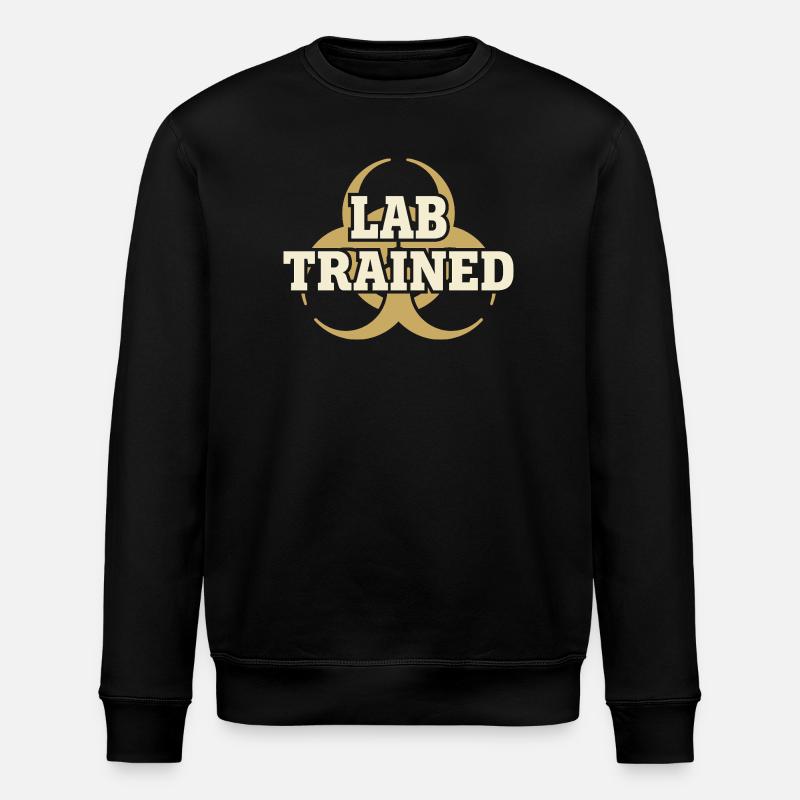 microbiology - Stanley/Stella ROLLER Unisex Organic Sweatshirt - black