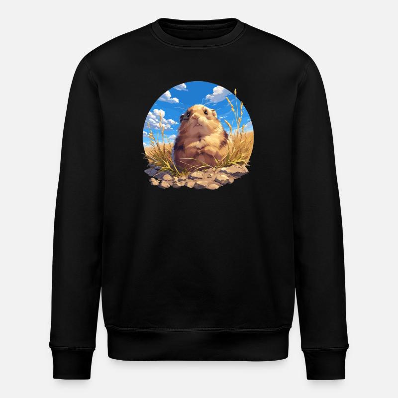 Lemmings Lemming - Stanley/Stella ROLLER Unisex Organic Sweatshirt - black