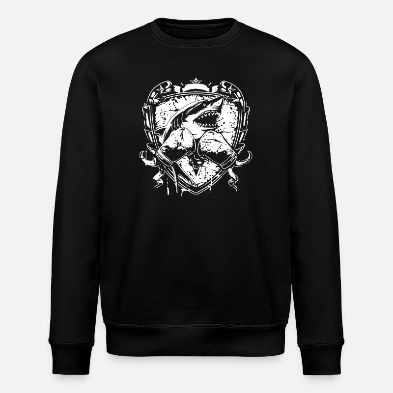 Shark Boxing MMA - Sweat bio ROLLER Stanley/Stella Unisexe - noir