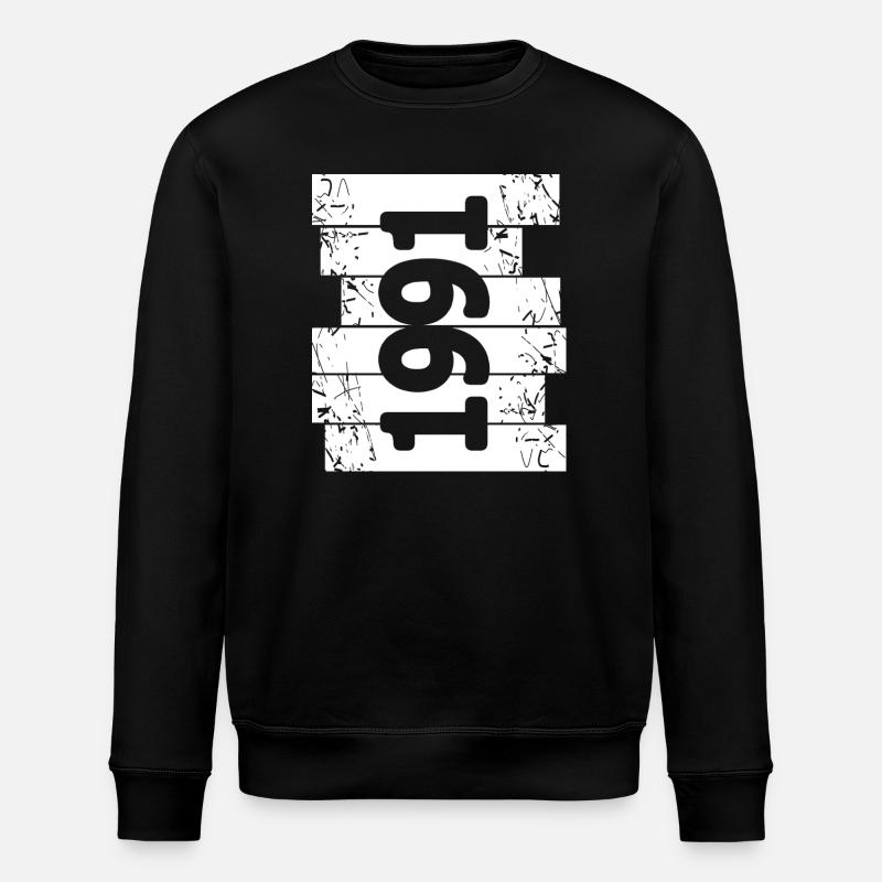 1991 - Sweat bio ROLLER Stanley/Stella Unisexe - noir