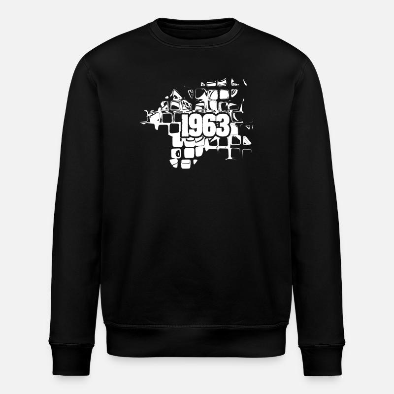 1963 - Stanley/Stella ROLLER Unisex Organic Sweatshirt - black