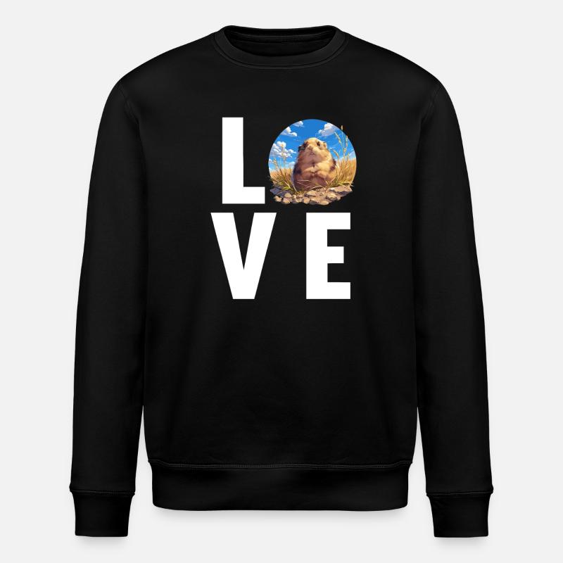 Lemmings Lemming - Stanley/Stella ROLLER Unisex Organic Sweatshirt - black