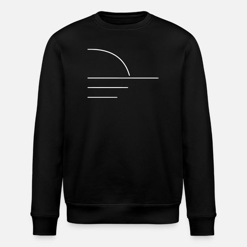 SUN - Stanley/Stella Unisex Bio-Sweatshirt ROLLER - Schwarz