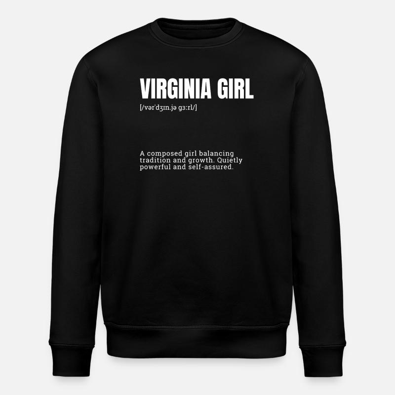 Équilibre de la fille de Virginie - Sweat bio ROLLER Stanley/Stella Unisexe - noir