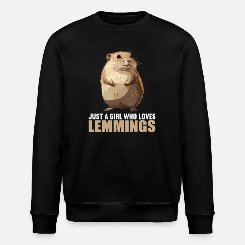 Lemmings Lemming - Sweat bio ROLLER Stanley/Stella Unisexe - noir