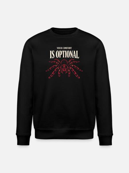 Tarantula Tarantula Holder Spider Owner - Stanley/Stella ROLLER Unisex Organic Sweatshirt - black
