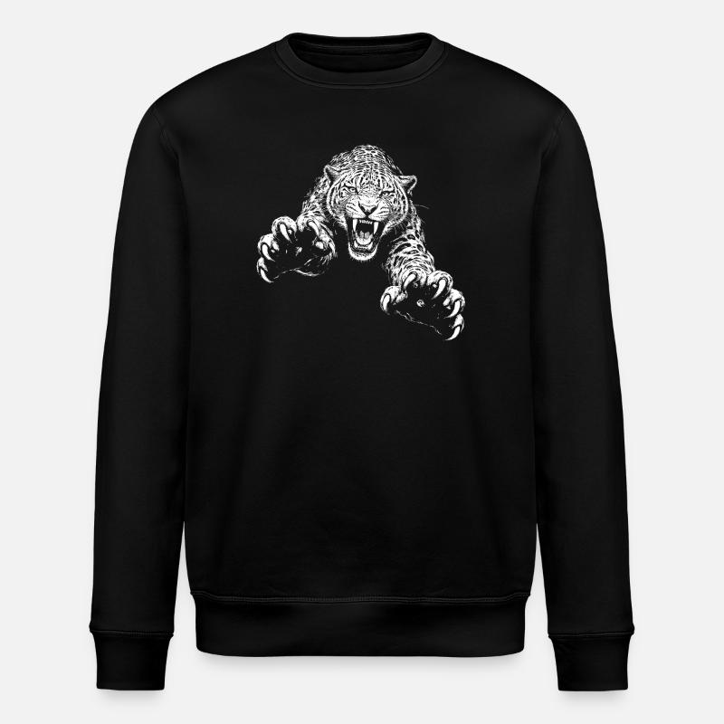 Jaguar - Stanley/Stella Unisex Bio-Sweatshirt ROLLER - Schwarz