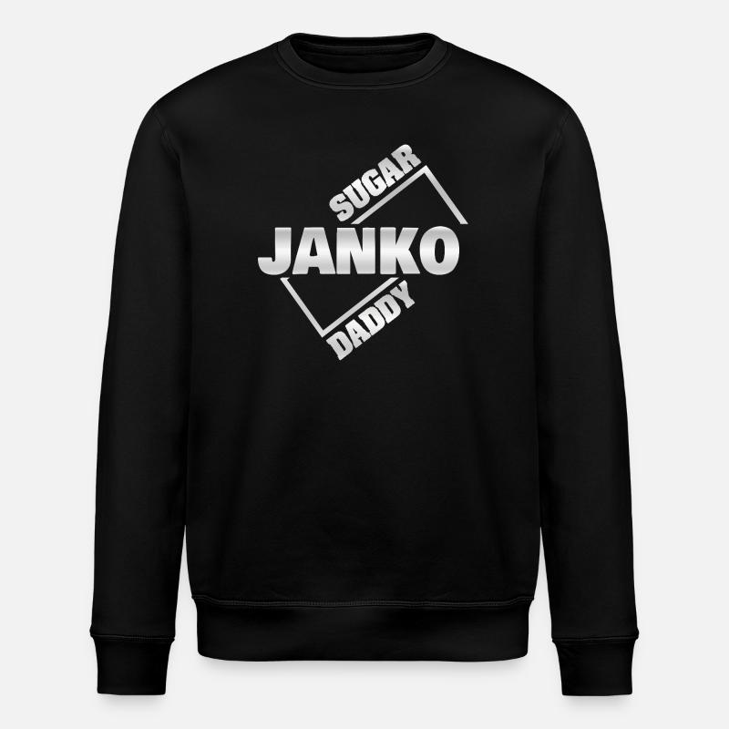 Geld Janko - Stanley/Stella Unisex Bio-Sweatshirt ROLLER - Schwarz
