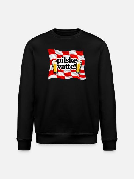 pilske barreled! - Stanley/Stella ROLLER Unisex Organic Sweatshirt - black