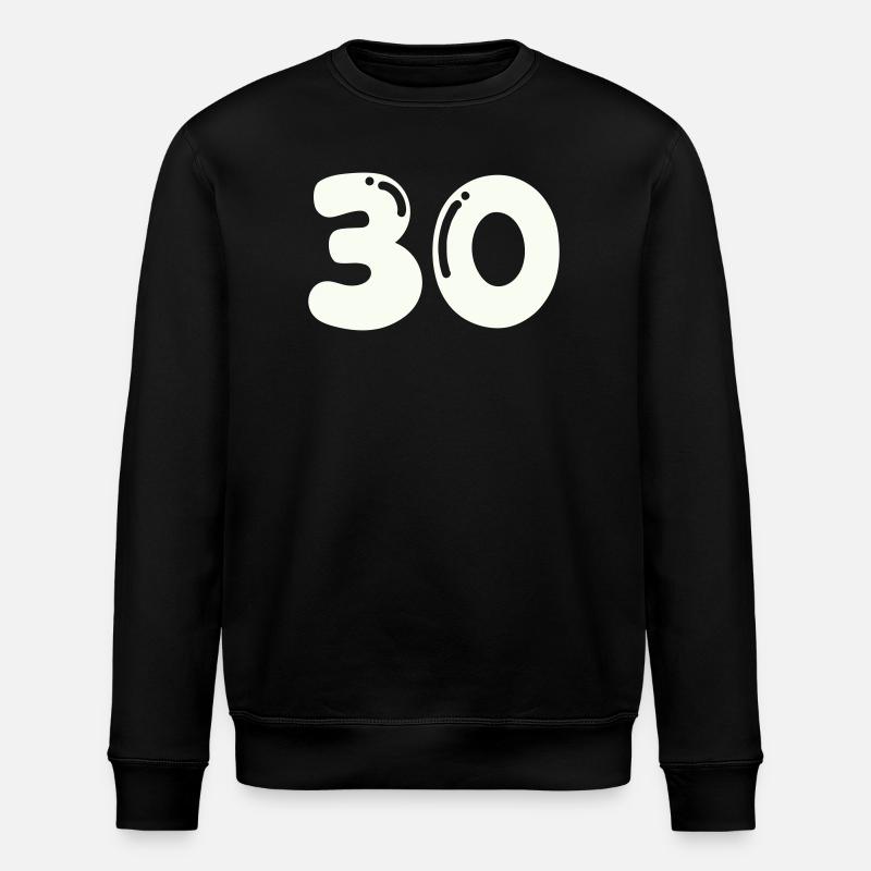 30 - Stanley/Stella ROLLER Unisex Organic Sweatshirt - black