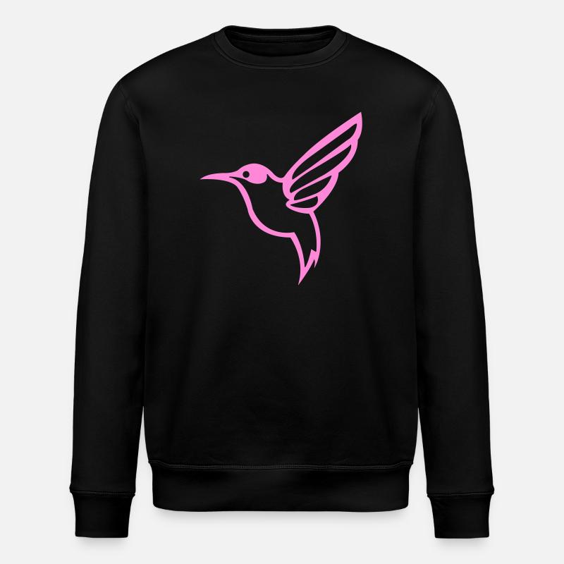 Colibri Oiseau - Sweat bio ROLLER Stanley/Stella Unisexe - noir