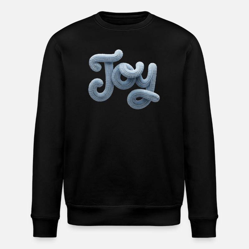 Joy Modern Patchwork Look - Sweat bio ROLLER Stanley/Stella Unisexe - noir