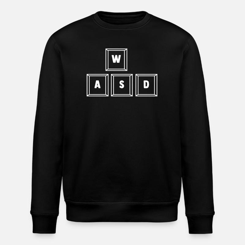 Zocken Computerspieler Zocker Gaming Gamer - Stanley/Stella Unisex Bio-Sweatshirt ROLLER - Schwarz