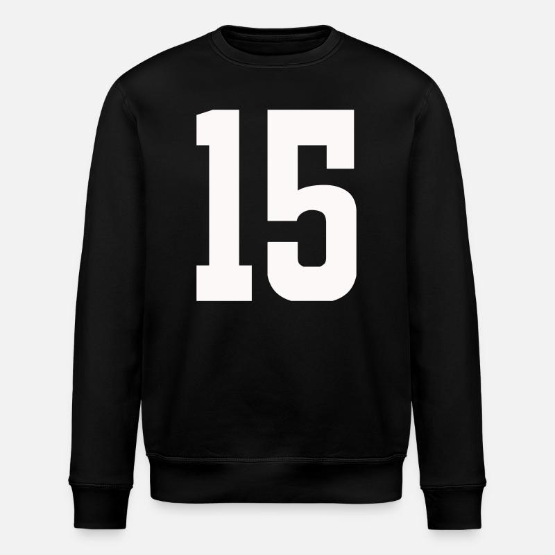 Numéro 15 - Sweat bio ROLLER Stanley/Stella Unisexe - noir