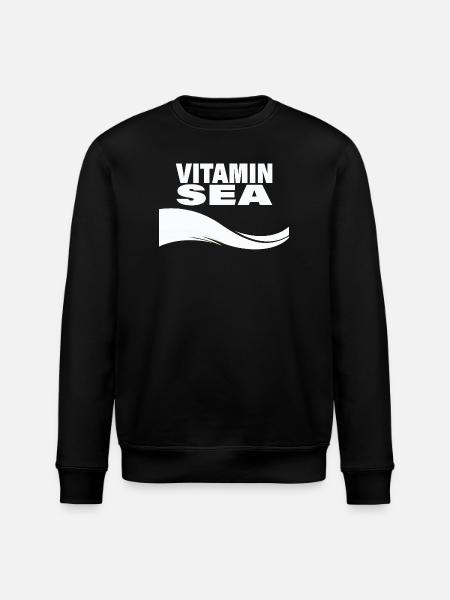 Vitamine Mer - Sweat bio ROLLER Stanley/Stella Unisexe - noir