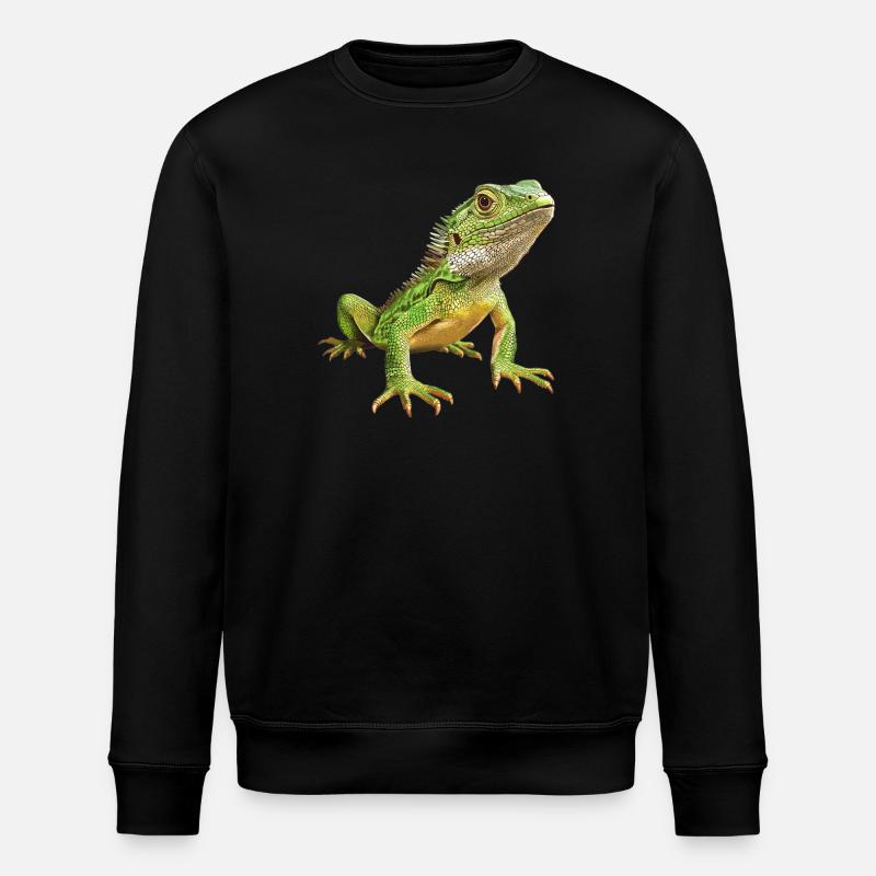 Lizards Lizard - Stanley/Stella ROLLER Unisex Organic Sweatshirt - black