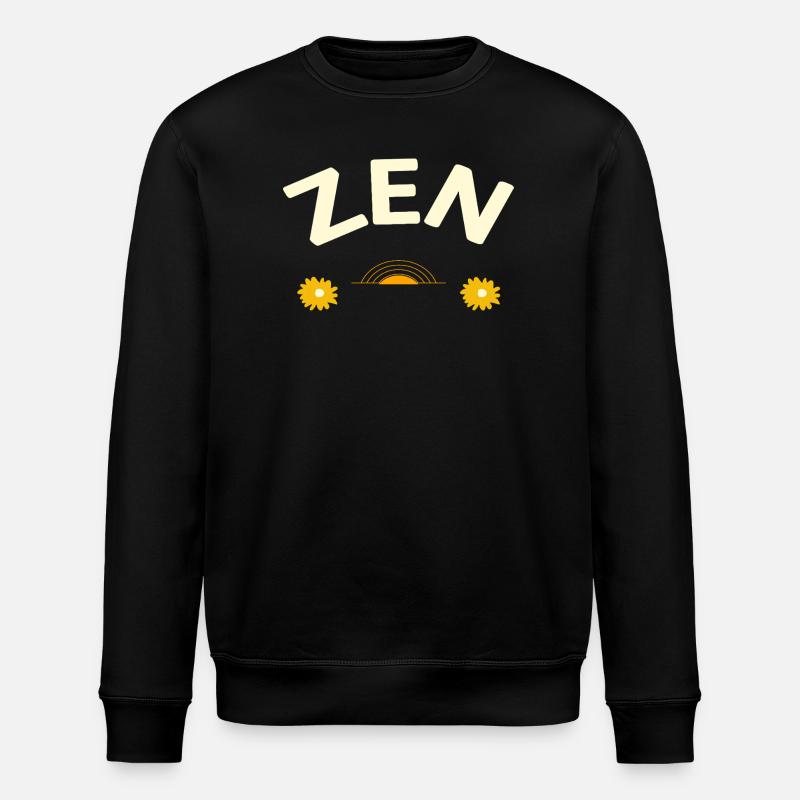 Zen - Stanley/Stella ROLLER Unisex Organic Sweatshirt - black