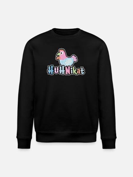 HUHNikat Chicken Fans - Coq - Coq - Bio - Sweat bio ROLLER Stanley/Stella Unisexe - noir