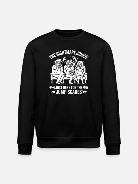 Jump Scares Sofa Trio Effrayant - Sweat bio ROLLER Stanley/Stella Unisexe - noir