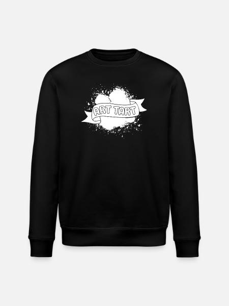 Funny Art Painter Art Tart Drawing - Stanley/Stella ROLLER Unisex Organic Sweatshirt - black