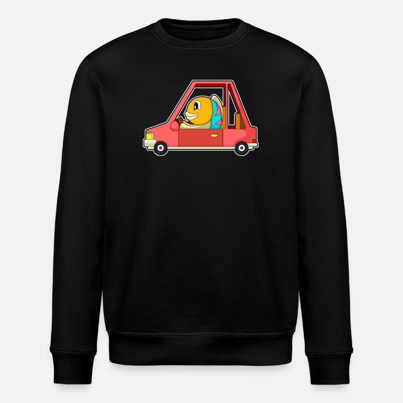 Voiture de pêche - Sweat bio ROLLER Stanley/Stella Unisexe - noir