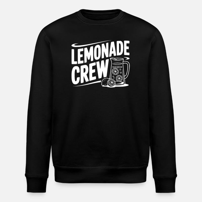 Équipage Lemonade - Sweat bio ROLLER Stanley/Stella Unisexe - noir