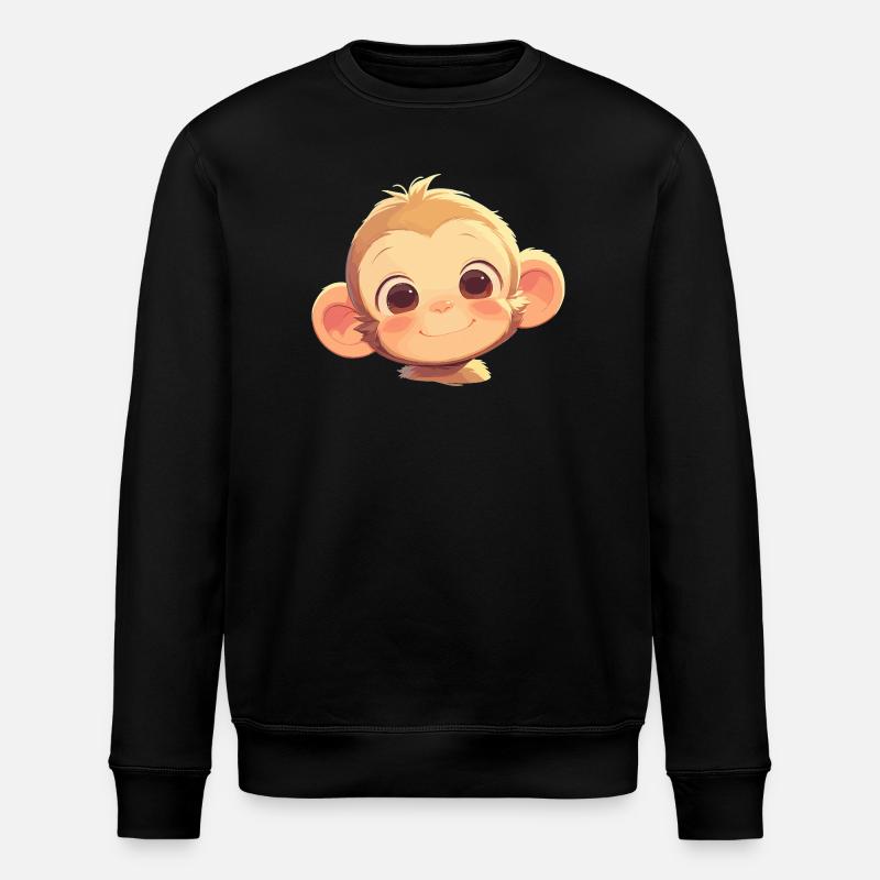 Macaque Macaque - Sweat bio ROLLER Stanley/Stella Unisexe - noir