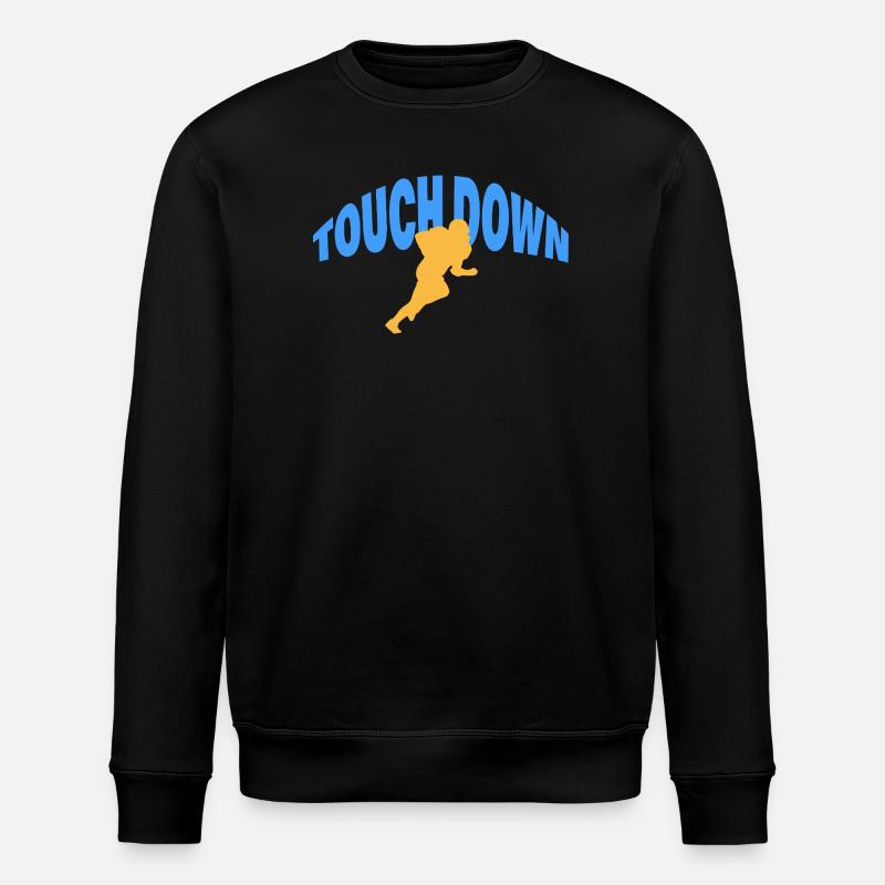 Touch Down - Stanley/Stella ROLLER Unisex Organic Sweatshirt - black