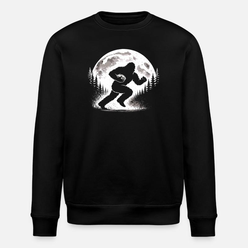 Bigfoot Rugby - Sweat bio ROLLER Stanley/Stella Unisexe - noir