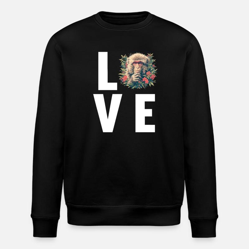 Macaque Macaque - Sweat bio ROLLER Stanley/Stella Unisexe - noir