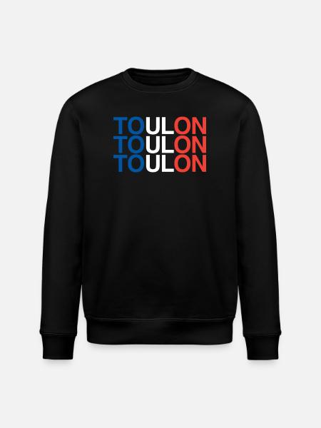 Toulon, France, France - Stanley/Stella ROLLER Unisex Organic Sweatshirt - black