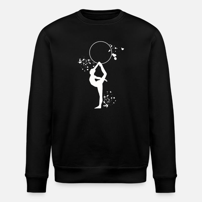Gymnastics Hoops Rhythmic Gymnastics - Stanley/Stella ROLLER Unisex Organic Sweatshirt - black