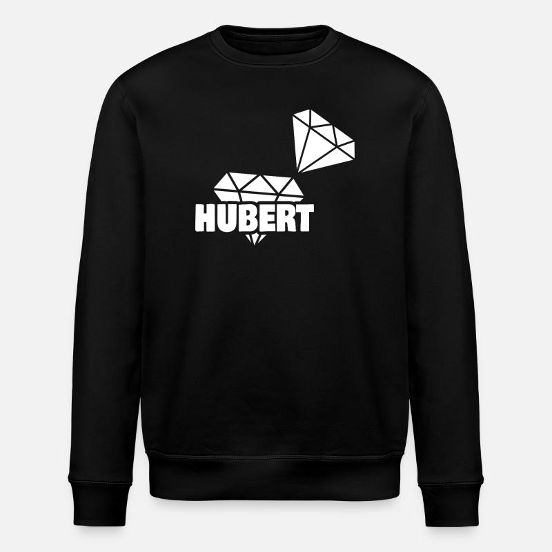 Gift for Hubert - Stanley/Stella ROLLER Unisex Organic Sweatshirt - black