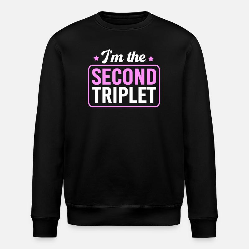 triplés - Sweat bio ROLLER Stanley/Stella Unisexe - noir