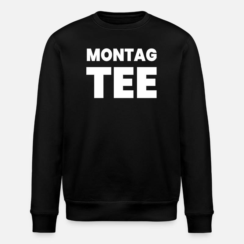 Tee - Stanley/Stella Unisex Bio-Sweatshirt ROLLER - Schwarz