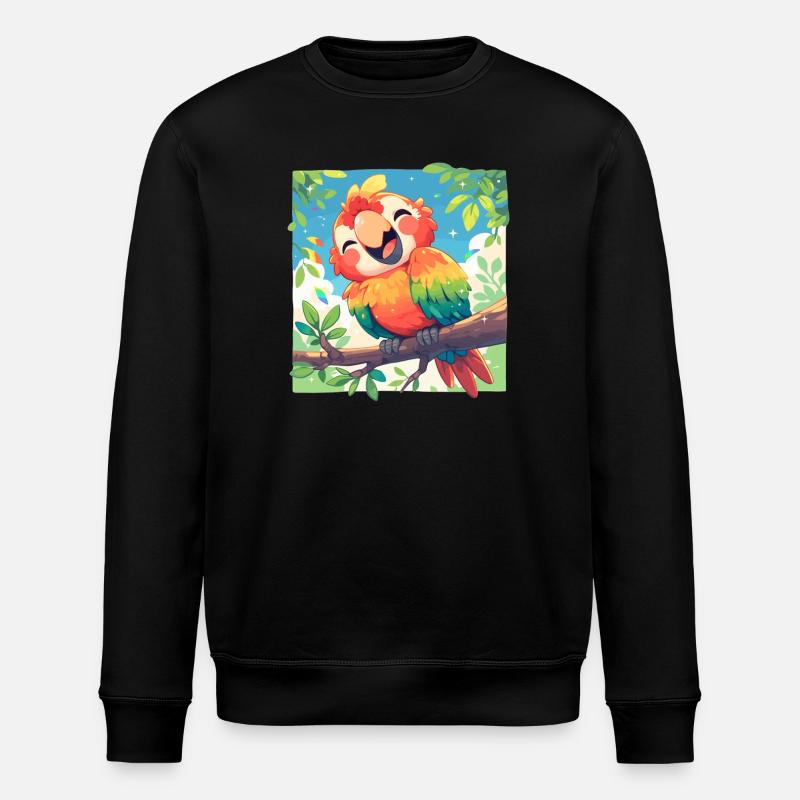 Macaw's Era - Stanley/Stella ROLLER Unisex Organic Sweatshirt - black