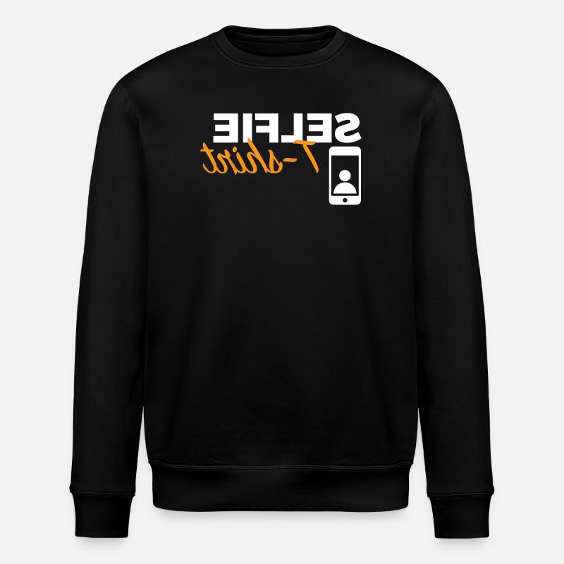 Selfie T-shirt - Sweat bio ROLLER Stanley/Stella Unisexe - noir
