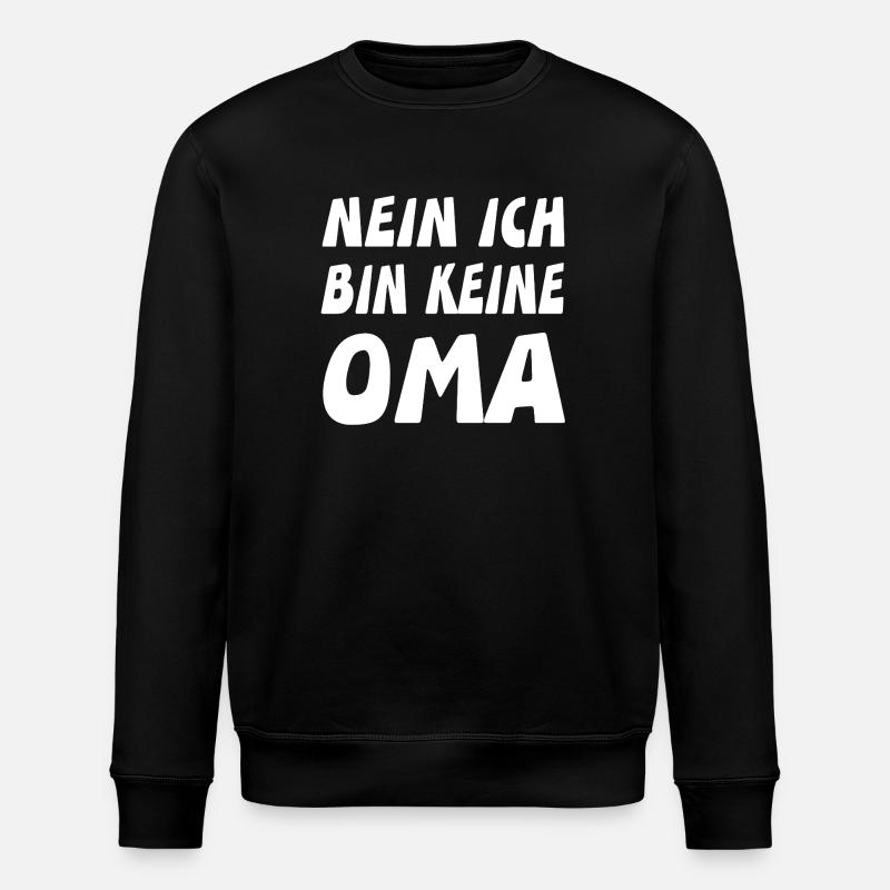 Oma - Stanley/Stella Unisex Bio-Sweatshirt ROLLER - Schwarz