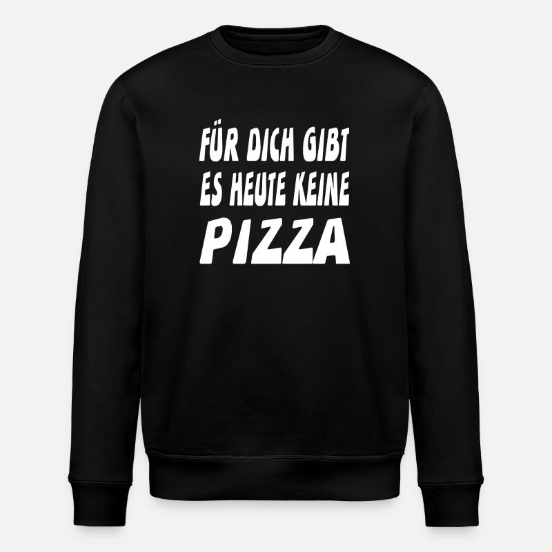 Pizza - Stanley/Stella Unisex Bio-Sweatshirt ROLLER - Schwarz