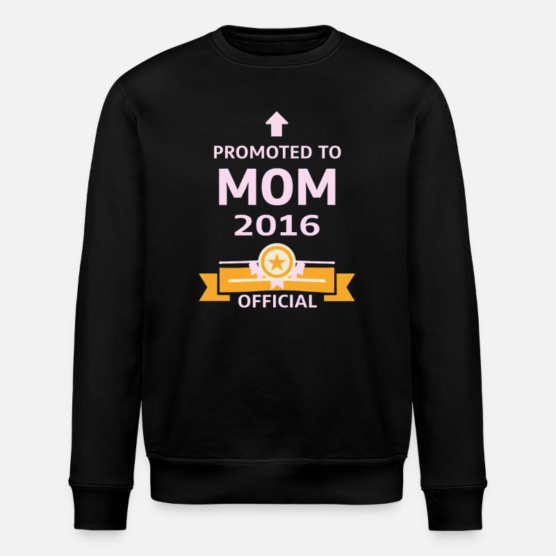 Promue Maman en 2016 - Sweat bio ROLLER Stanley/Stella Unisexe - noir