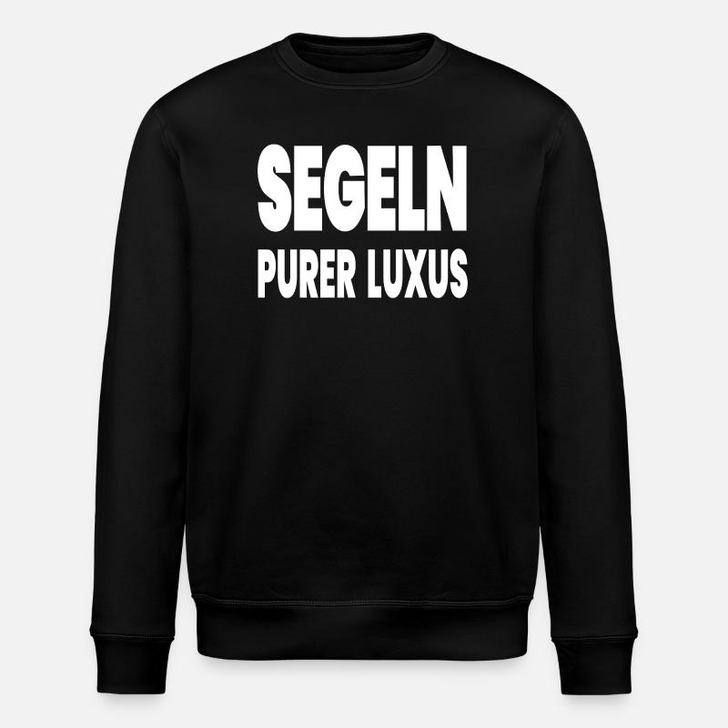 Segeln - Stanley/Stella Unisex Bio-Sweatshirt ROLLER - Schwarz