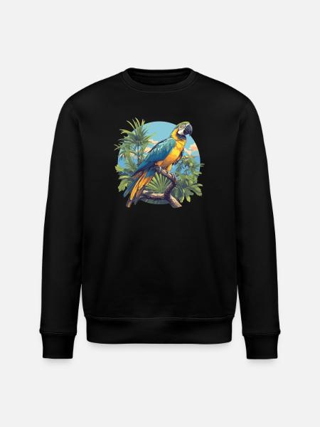 Macaw's Era - Stanley/Stella ROLLER Unisex Organic Sweatshirt - black