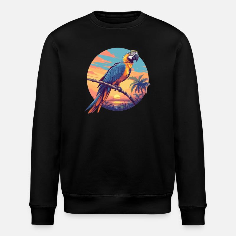 Macaw's Era - Stanley/Stella ROLLER Unisex Organic Sweatshirt - black