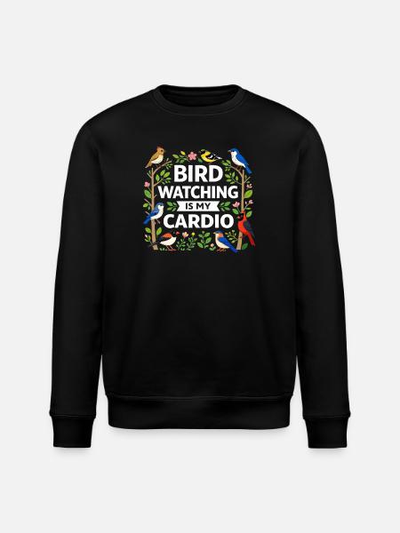 Observation des oiseaux Ornithologue Nerd - Sweat bio ROLLER Stanley/Stella Unisexe - noir