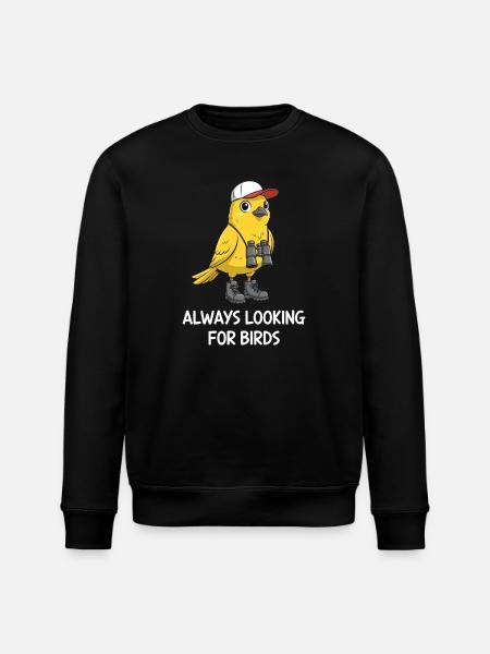 Observation des oiseaux Ornithologue Nerd - Sweat bio ROLLER Stanley/Stella Unisexe - noir