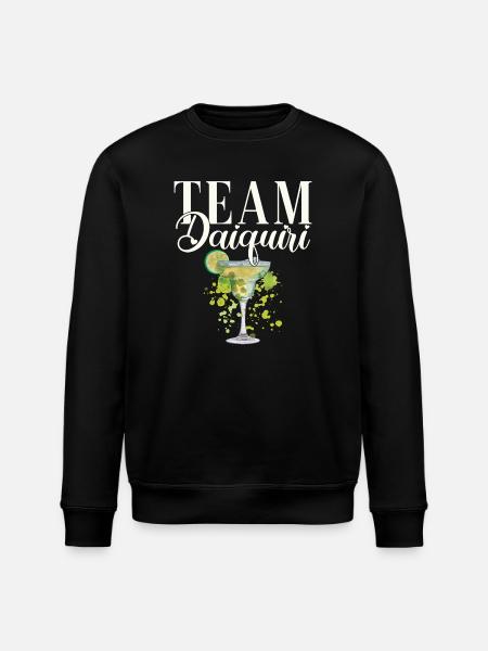 Hen Party Cocktail Team Daiquiri - Stanley/Stella ROLLER Unisex Organic Sweatshirt - black