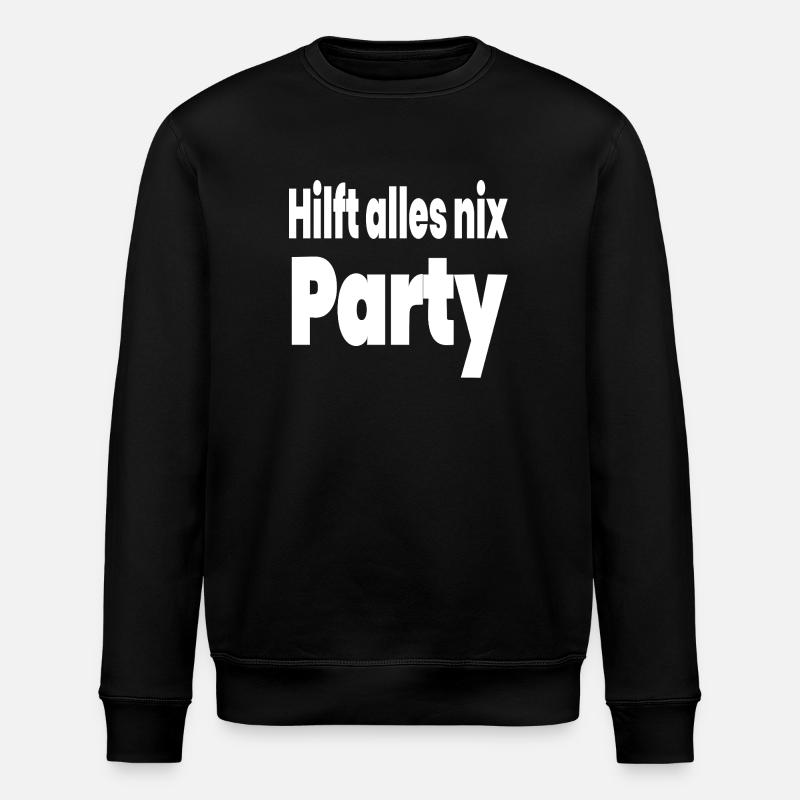 Party - Stanley/Stella Unisex Bio-Sweatshirt ROLLER - Schwarz