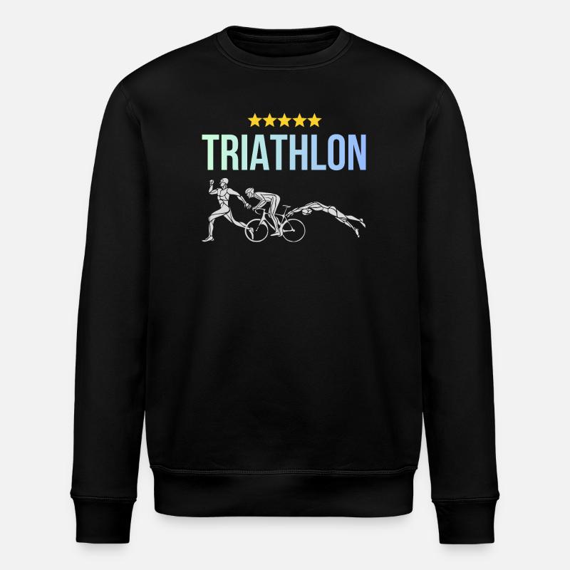 Triathlon - Sweat bio ROLLER Stanley/Stella Unisexe - noir
